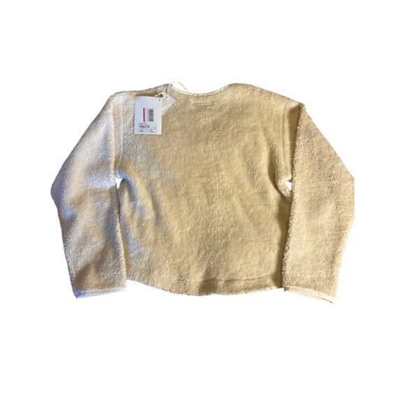 Helmut Lang Ivory Sherpa Fleece Pullover – Size L – NWT ($415 Retail) - Picture 6 of 7